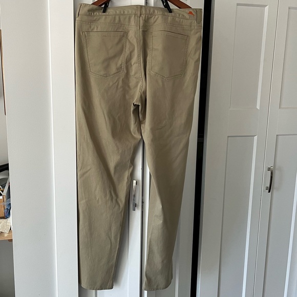 Tommy Bahama Pants 36x34 Stretch Golf Performance Casual Straight Khaki 5 Pocket - Picture 4 of 12